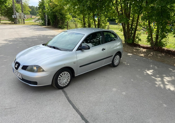 Seat Ibiza cena 4800 przebieg: 240000, rok produkcji 2003 z Morąg małe 529